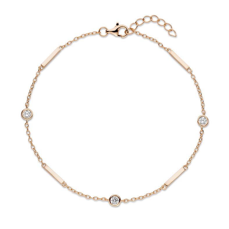 Armband DUNE Rosé Gold - 18k vergoldet