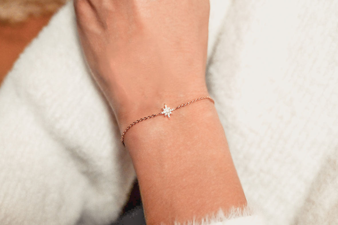 Armband STAR Silber - mit Rhodium überzogen