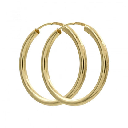 Ohrringe HOOPS Gold - 18k vergoldet