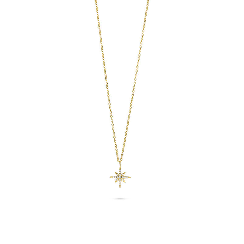 Halskette STAR Gold - 18k vergoldet