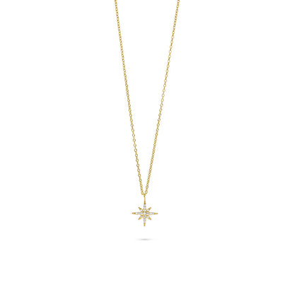 Halskette STAR Gold - 18k vergoldet