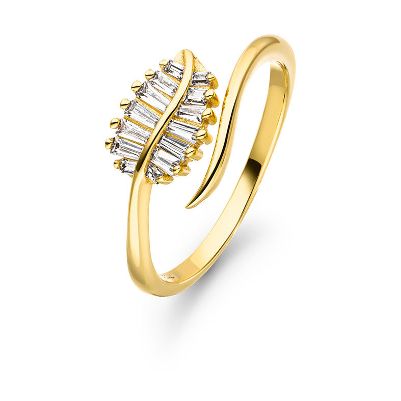 Ring LEAF Gold - 18k vergoldet