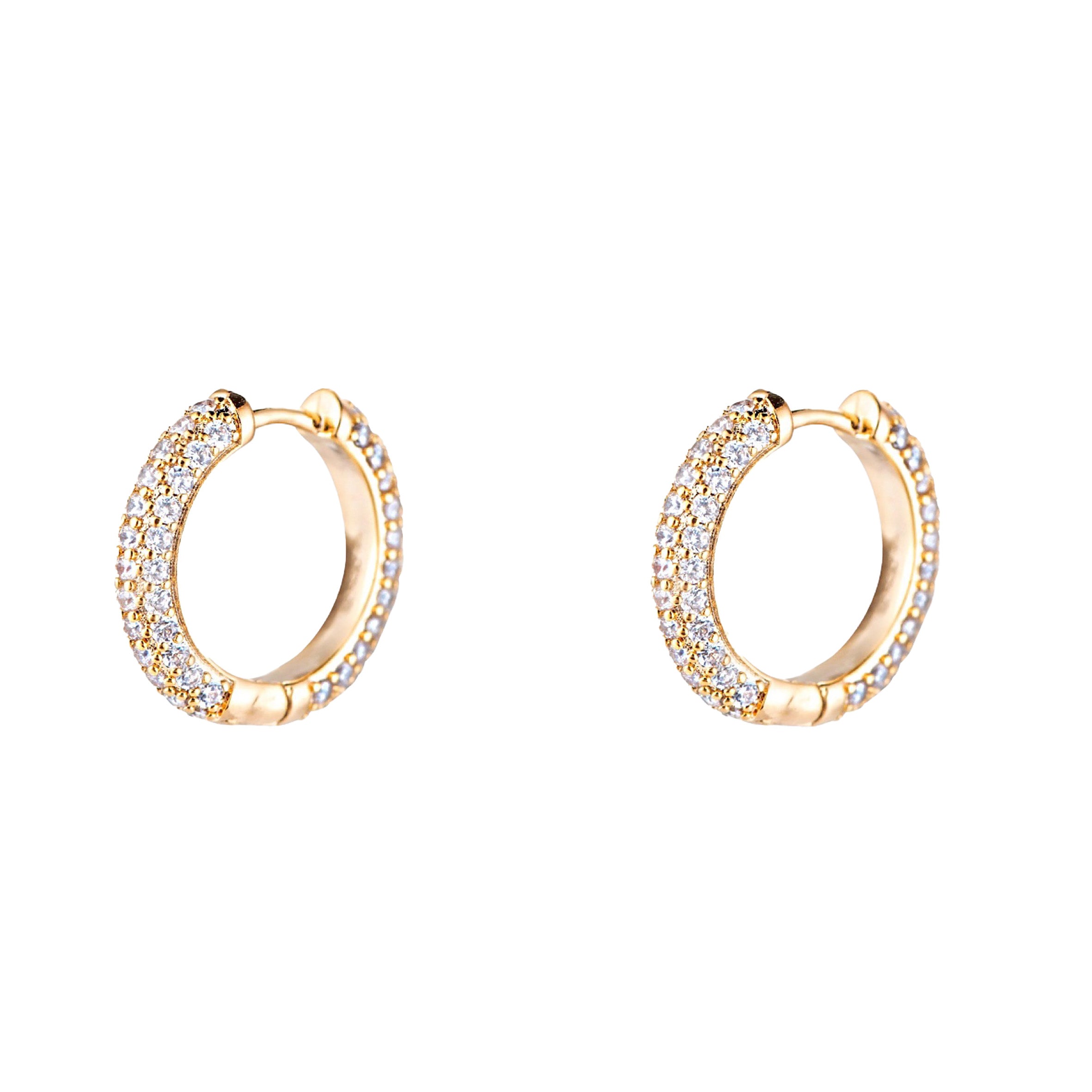 Ohrringe Sparkling Night Gold - 14k vergoldet