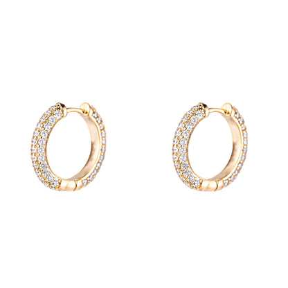 Ohrringe Sparkling Night Gold - 14k vergoldet