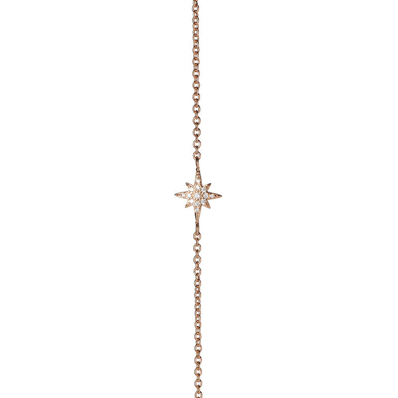 Armband STAR Rosé Gold - 18k vergoldet